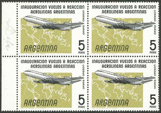 Lot 813 - Argentina general issues -  Guillermo Jalil - Philatino Auction # 2342 ARGENTINA: General auction with very low starts!