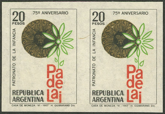 Lot 912 - Argentina general issues - Guillermo Jalil - Philatino Auction # 2342 ARGENTINA: General auction with very low starts! Lot 912 - Argentina general issues - Guillermo Jalil - Philatino Auction # 2342 ARGENTINA: General auction with very low starts!