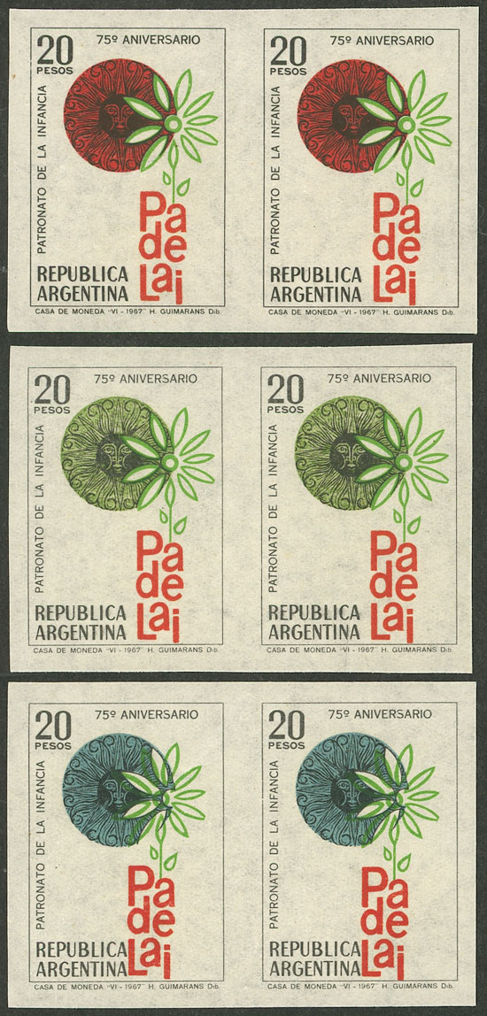 Lot 911 - Argentina general issues - Guillermo Jalil - Philatino Auction # 2342 ARGENTINA: General auction with very low starts! Lot 911 - Argentina general issues - Guillermo Jalil - Philatino Auction # 2342 ARGENTINA: General auction with very low starts!