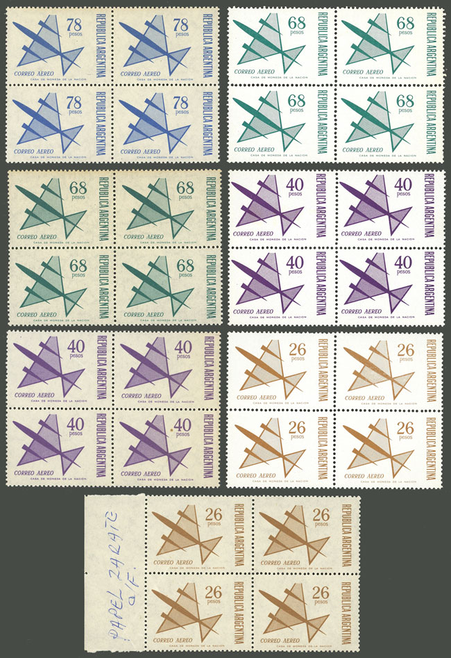 Lot 913 - Argentina general issues - Guillermo Jalil - Philatino Auction # 2342 ARGENTINA: General auction with very low starts! Lot 913 - Argentina general issues - Guillermo Jalil - Philatino Auction # 2342 ARGENTINA: General auction with very low starts!