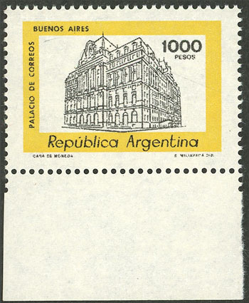 Lot 999 - Argentina general issues - Guillermo Jalil - Philatino Auction # 2342 ARGENTINA: General auction with very low starts! Lot 999 - Argentina general issues - Guillermo Jalil - Philatino Auction # 2342 ARGENTINA: General auction with very low starts!