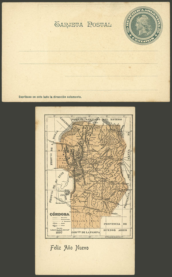 Lot 1247 - Argentina Postal stationery - Guillermo Jalil - Philatino Auction # 2342 ARGENTINA: General auction with very low starts! Lot 1247 - Argentina Postal stationery - Guillermo Jalil - Philatino Auction # 2342 ARGENTINA: General auction with very low starts!