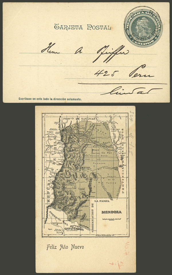 Lot 1250 - Argentina Postal stationery - Guillermo Jalil - Philatino Auction # 2342 ARGENTINA: General auction with very low starts! Lot 1250 - Argentina Postal stationery - Guillermo Jalil - Philatino Auction # 2342 ARGENTINA: General auction with very low starts!