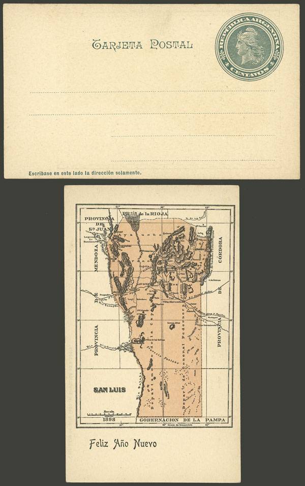 Lot 1253 - Argentina Postal stationery - Guillermo Jalil - Philatino Auction # 2342 ARGENTINA: General auction with very low starts! Lot 1253 - Argentina Postal stationery - Guillermo Jalil - Philatino Auction # 2342 ARGENTINA: General auction with very low starts!