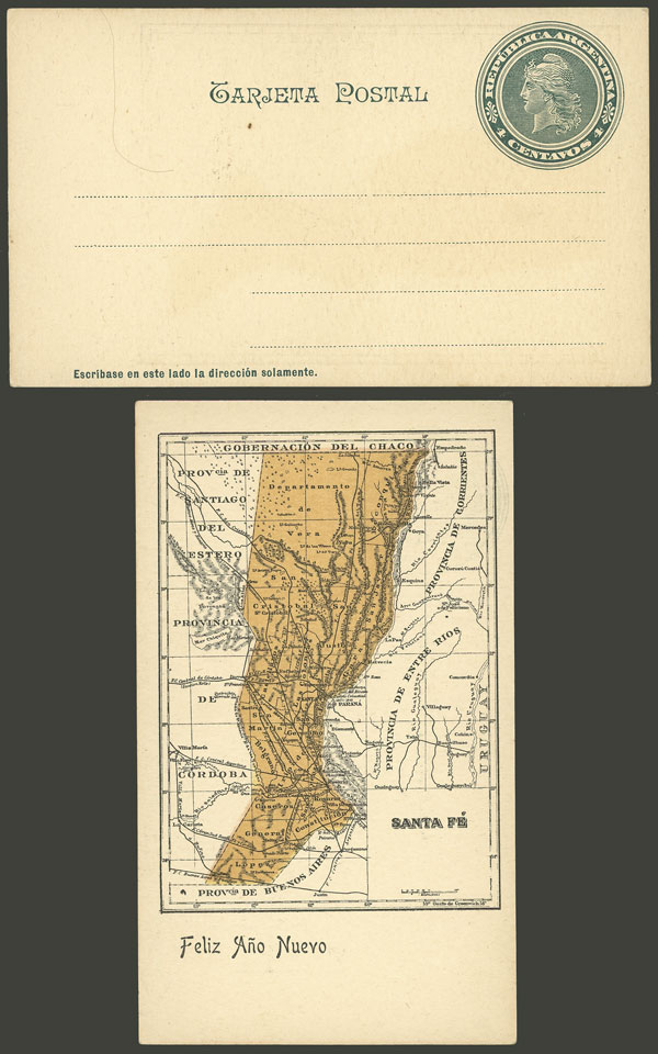 Lot 1254 - Argentina Postal stationery - Guillermo Jalil - Philatino Auction # 2342 ARGENTINA: General auction with very low starts! Lot 1254 - Argentina Postal stationery - Guillermo Jalil - Philatino Auction # 2342 ARGENTINA: General auction with very low starts!
