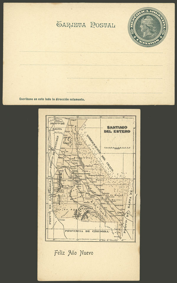 Lot 1255 - Argentina Postal stationery - Guillermo Jalil - Philatino Auction # 2342 ARGENTINA: General auction with very low starts! Lot 1255 - Argentina Postal stationery - Guillermo Jalil - Philatino Auction # 2342 ARGENTINA: General auction with very low starts!