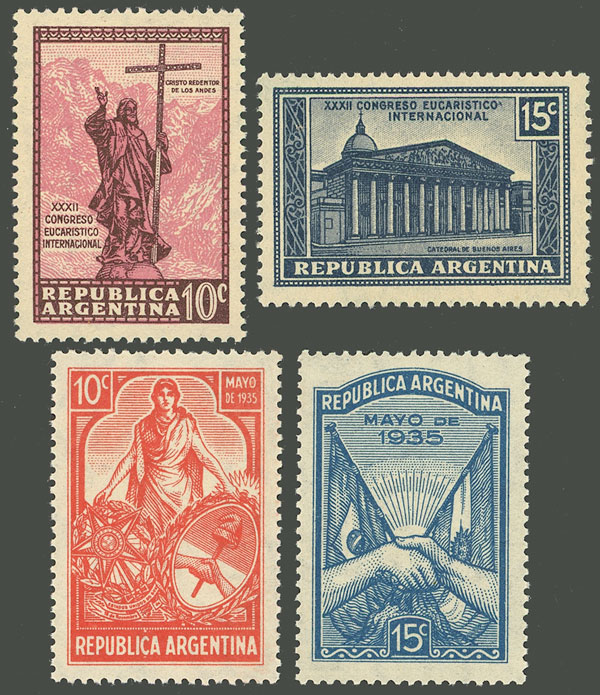 Lot 506 - Argentina general issues -  Guillermo Jalil - Philatino Auction # 2342 ARGENTINA: General auction with very low starts!