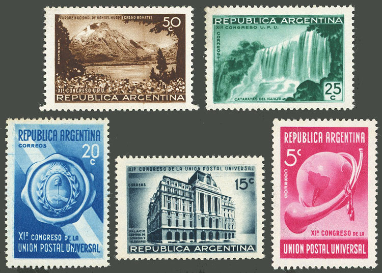Lot 600 - Argentina general issues -  Guillermo Jalil - Philatino Auction # 2342 ARGENTINA: General auction with very low starts!
