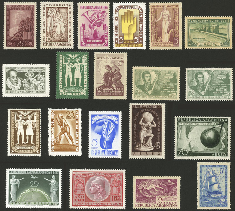 Lot 1316 - Argentina Lots and Collections - Guillermo Jalil - Philatino Auction # 2342 ARGENTINA: General auction with very low starts! Lot 1316 - Argentina Lots and Collections - Guillermo Jalil - Philatino Auction # 2342 ARGENTINA: General auction with very low starts!