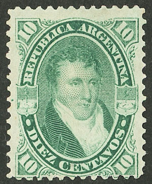 Lot 169 - Argentina general issues -  Guillermo Jalil - Philatino Auction # 2342 ARGENTINA: General auction with very low starts!