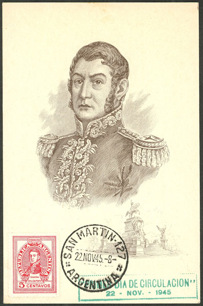 Lot 658 - Argentina general issues -  Guillermo Jalil - Philatino Auction # 2342 ARGENTINA: General auction with very low starts!