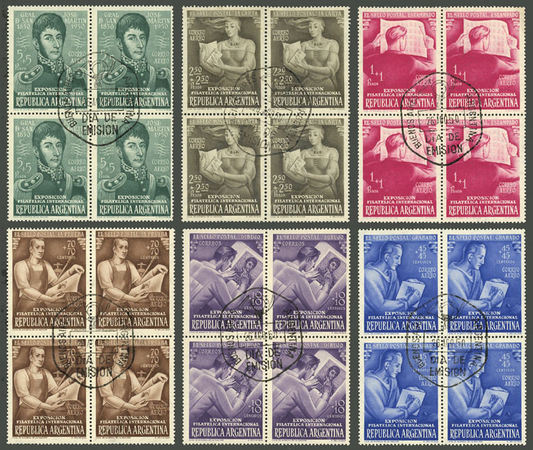 Lot 721 - Argentina general issues - Guillermo Jalil - Philatino Auction # 2342 ARGENTINA: General auction with very low starts! Lot 721 - Argentina general issues - Guillermo Jalil - Philatino Auction # 2342 ARGENTINA: General auction with very low starts!