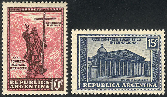 Lot 507 - Argentina general issues -  Guillermo Jalil - Philatino Auction # 2342 ARGENTINA: General auction with very low starts!