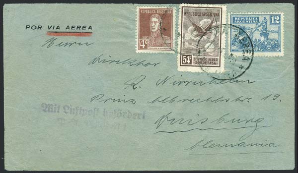 Lot 1269 - Argentina postal history - Guillermo Jalil - Philatino Auction # 2342 ARGENTINA: General auction with very low starts! Lot 1269 - Argentina postal history - Guillermo Jalil - Philatino Auction # 2342 ARGENTINA: General auction with very low starts!