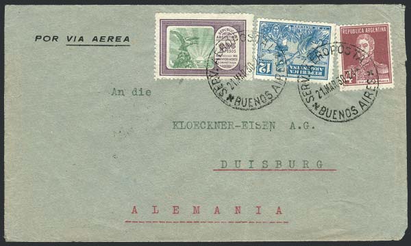 Lot 1270 - Argentina postal history - Guillermo Jalil - Philatino Auction # 2342 ARGENTINA: General auction with very low starts! Lot 1270 - Argentina postal history - Guillermo Jalil - Philatino Auction # 2342 ARGENTINA: General auction with very low starts!