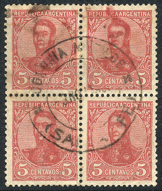 Lot 330 - Argentina general issues -  Guillermo Jalil - Philatino Auction # 2342 ARGENTINA: General auction with very low starts!
