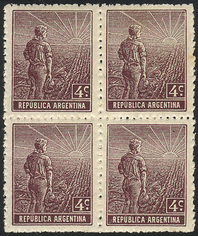 Lot 351 - Argentina general issues -  Guillermo Jalil - Philatino Auction # 2342 ARGENTINA: General auction with very low starts!