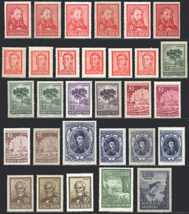 Lot 870 - Argentina general issues - Guillermo Jalil - Philatino Auction # 2342 ARGENTINA: General auction with very low starts! Lot 870 - Argentina general issues - Guillermo Jalil - Philatino Auction # 2342 ARGENTINA: General auction with very low starts!
