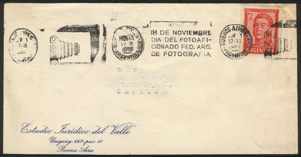 Lot 1294 - Argentina postal history -  Guillermo Jalil - Philatino Auction # 2342 ARGENTINA: General auction with very low starts!