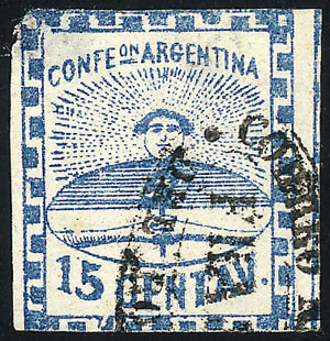 Lot 27 - Argentina confederation - Guillermo Jalil - Philatino Auction # 2342 ARGENTINA: General auction with very low starts! Lot 27 - Argentina confederation - Guillermo Jalil - Philatino Auction # 2342 ARGENTINA: General auction with very low starts!