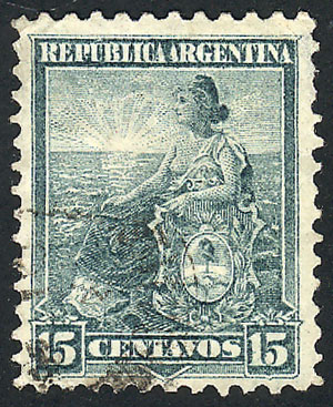 Lot 322 - Argentina general issues -  Guillermo Jalil - Philatino Auction # 2342 ARGENTINA: General auction with very low starts!