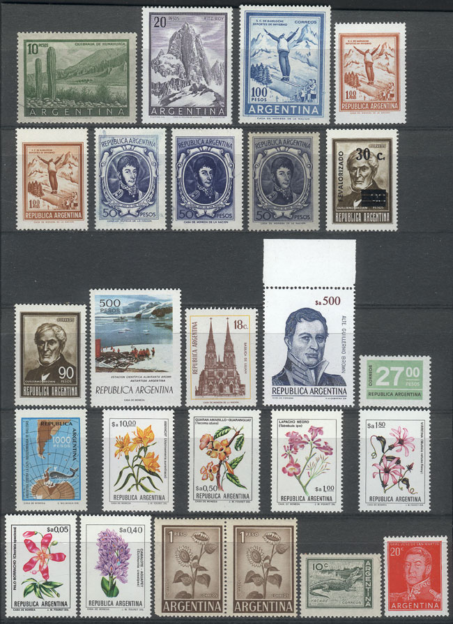 Lot 1319 - Argentina Lots and Collections - Guillermo Jalil - Philatino Auction # 2342 ARGENTINA: General auction with very low starts! Lot 1319 - Argentina Lots and Collections - Guillermo Jalil - Philatino Auction # 2342 ARGENTINA: General auction with very low starts!
