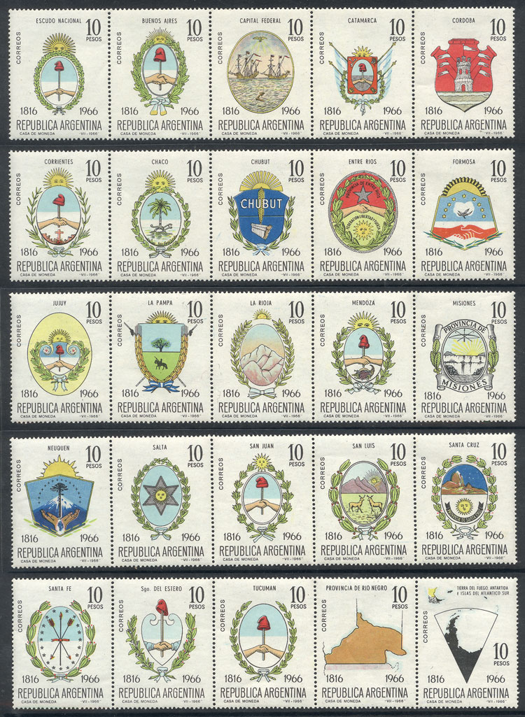 Lot 899 - Argentina general issues - Guillermo Jalil - Philatino Auction # 2342 ARGENTINA: General auction with very low starts! Lot 899 - Argentina general issues - Guillermo Jalil - Philatino Auction # 2342 ARGENTINA: General auction with very low starts!