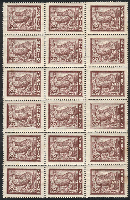 Lot 815 - Argentina general issues -  Guillermo Jalil - Philatino Auction # 2342 ARGENTINA: General auction with very low starts!
