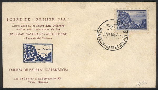 Lot 827 - Argentina general issues - Guillermo Jalil - Philatino Auction # 2342 ARGENTINA: General auction with very low starts! Lot 827 - Argentina general issues - Guillermo Jalil - Philatino Auction # 2342 ARGENTINA: General auction with very low starts!