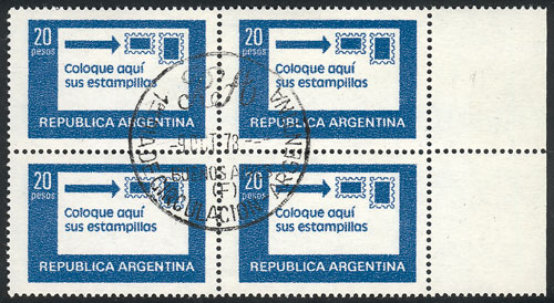 Lot 980 - Argentina general issues - Guillermo Jalil - Philatino Auction # 2342 ARGENTINA: General auction with very low starts! Lot 980 - Argentina general issues - Guillermo Jalil - Philatino Auction # 2342 ARGENTINA: General auction with very low starts!