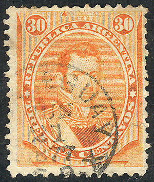 Lot 175 - Argentina general issues -  Guillermo Jalil - Philatino Auction # 2342 ARGENTINA: General auction with very low starts!