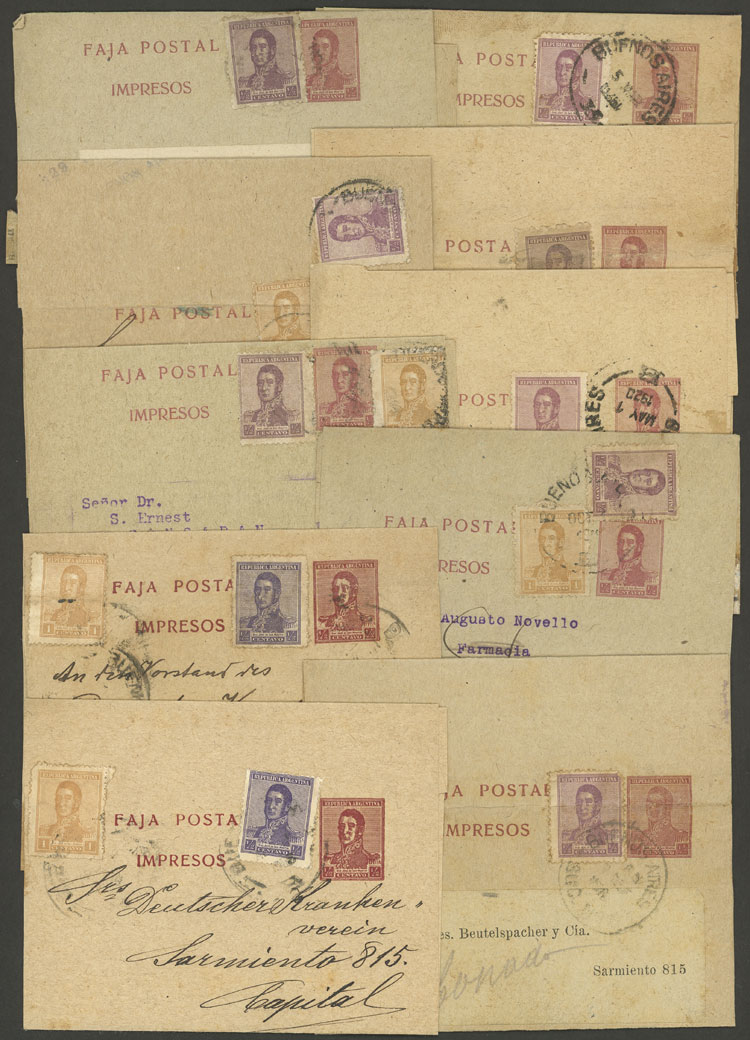 Lot 275 - Argentina postal history - Guillermo Jalil - Philatino Auction # 2343 ARGENTINA: Special November auction - Part 2 Lot 275 - Argentina postal history - Guillermo Jalil - Philatino Auction # 2343 ARGENTINA: Special November auction - Part 2