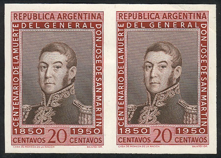 Lot 624 - Argentina general issues -  Guillermo Jalil - Philatino Auction # 2344 ARGENTINA: 
