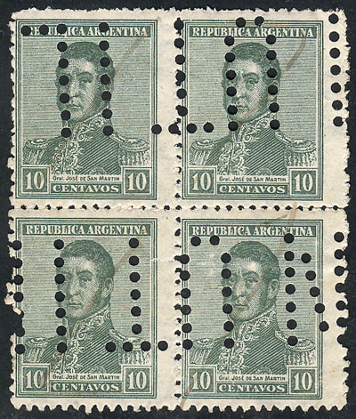 Lot 316 - Argentina general issues - Guillermo Jalil - Philatino Auction # 2344 ARGENTINA: Lot 316 - Argentina general issues - Guillermo Jalil - Philatino Auction # 2344 ARGENTINA: