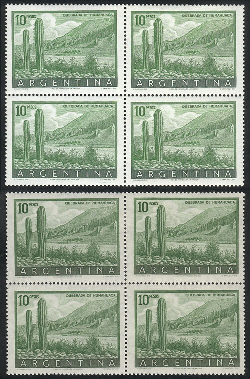 Lot 675 - Argentina general issues - Guillermo Jalil - Philatino Auction # 2344 ARGENTINA: Lot 675 - Argentina general issues - Guillermo Jalil - Philatino Auction # 2344 ARGENTINA:
