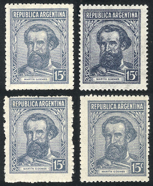 Lot 556 - Argentina general issues - Guillermo Jalil - Philatino Auction # 2344 ARGENTINA: Lot 556 - Argentina general issues - Guillermo Jalil - Philatino Auction # 2344 ARGENTINA: