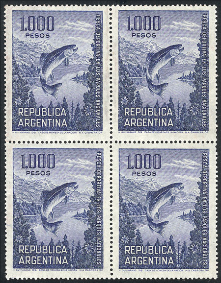 Lot 800 - Argentina general issues - Guillermo Jalil - Philatino Auction # 2344 ARGENTINA: Lot 800 - Argentina general issues - Guillermo Jalil - Philatino Auction # 2344 ARGENTINA: