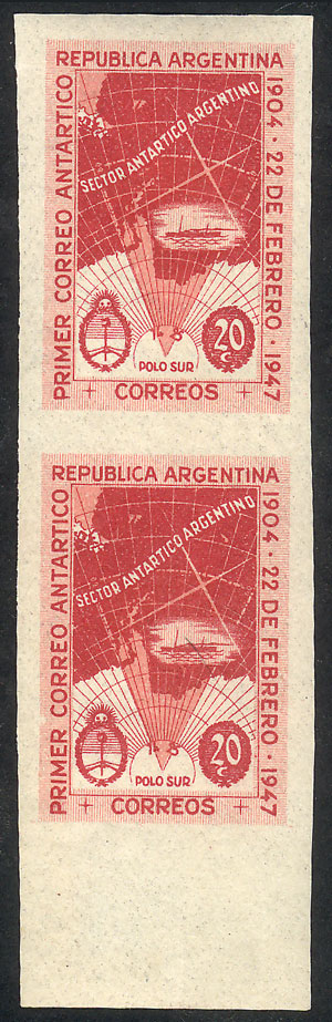 Lot 613 - Argentina general issues -  Guillermo Jalil - Philatino Auction # 2344 ARGENTINA: 