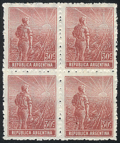 Lot 238 - Argentina general issues -  Guillermo Jalil - Philatino Auction # 2344 ARGENTINA: 