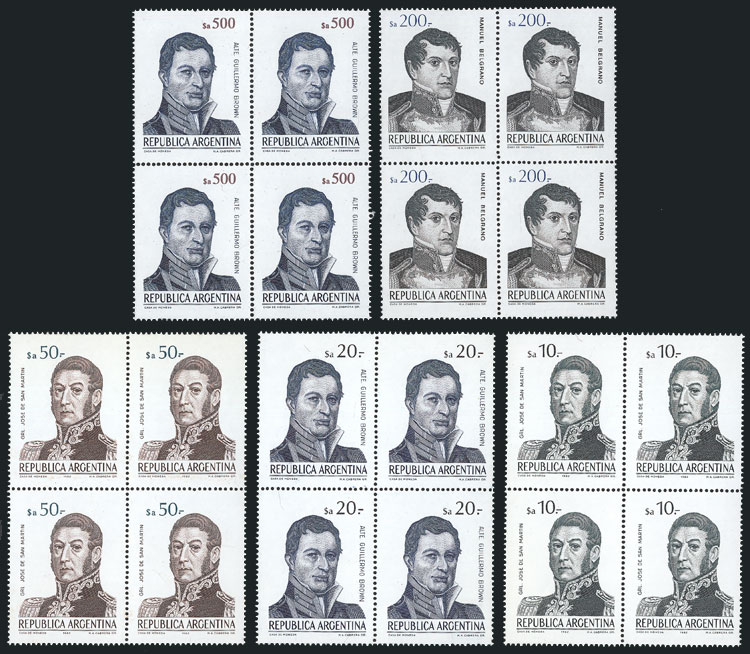 Lot 903 - Argentina general issues - Guillermo Jalil - Philatino Auction # 2344 ARGENTINA: Lot 903 - Argentina general issues - Guillermo Jalil - Philatino Auction # 2344 ARGENTINA:
