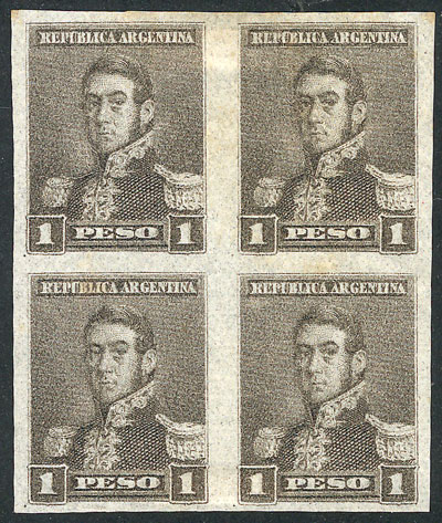 Lot 167 - Argentina general issues - Guillermo Jalil - Philatino Auction # 2344 ARGENTINA: Lot 167 - Argentina general issues - Guillermo Jalil - Philatino Auction # 2344 ARGENTINA: