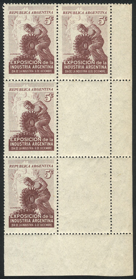 Lot 610 - Argentina general issues -  Guillermo Jalil - Philatino Auction # 2344 ARGENTINA: 