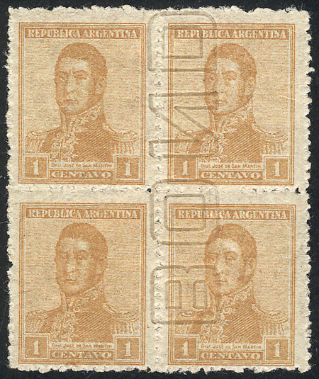 Lot 284 - Argentina general issues - Guillermo Jalil - Philatino Auction # 2344 ARGENTINA: Lot 284 - Argentina general issues - Guillermo Jalil - Philatino Auction # 2344 ARGENTINA: