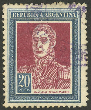 Lot 331 - Argentina general issues - Guillermo Jalil - Philatino Auction # 2344 ARGENTINA: Lot 331 - Argentina general issues - Guillermo Jalil - Philatino Auction # 2344 ARGENTINA: