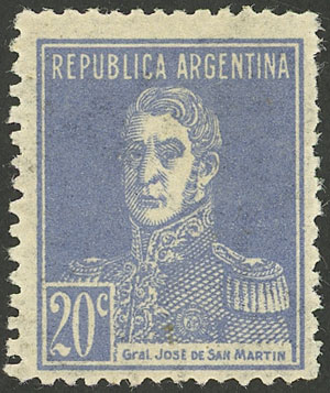 Lot 360 - Argentina general issues -  Guillermo Jalil - Philatino Auction # 2344 ARGENTINA: 