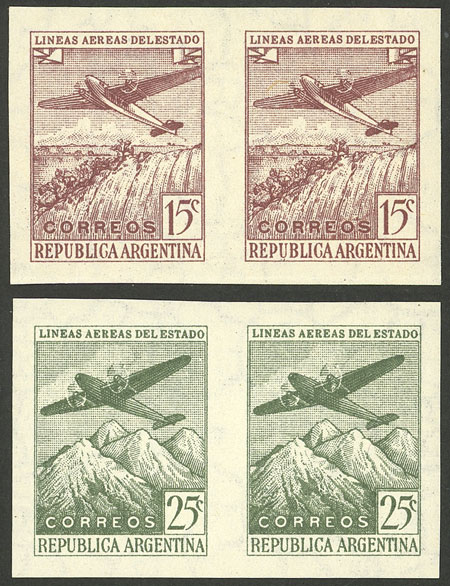 Lot 606 - Argentina general issues -  Guillermo Jalil - Philatino Auction # 2344 ARGENTINA: 