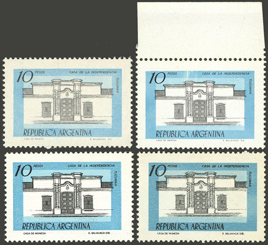 Lot 863 - Argentina general issues - Guillermo Jalil - Philatino Auction # 2344 ARGENTINA: Lot 863 - Argentina general issues - Guillermo Jalil - Philatino Auction # 2344 ARGENTINA: