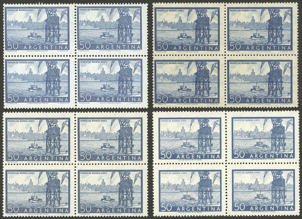 Lot 665 - Argentina general issues - Guillermo Jalil - Philatino Auction # 2344 ARGENTINA: Lot 665 - Argentina general issues - Guillermo Jalil - Philatino Auction # 2344 ARGENTINA: