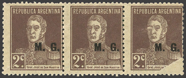 Lot 1104 - Argentina official stamps - Guillermo Jalil - Philatino Auction # 2344 ARGENTINA: Lot 1104 - Argentina official stamps - Guillermo Jalil - Philatino Auction # 2344 ARGENTINA: