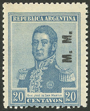Lot 1126 - Argentina official stamps - Guillermo Jalil - Philatino Auction # 2344 ARGENTINA: Lot 1126 - Argentina official stamps - Guillermo Jalil - Philatino Auction # 2344 ARGENTINA: